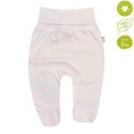 Бебешки панталонки-ританки от 100% сертифициран органичен памук в натурален цвят oт biobabycare.bg