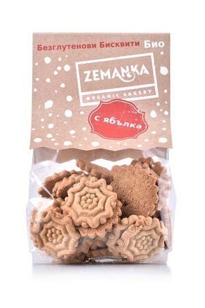 Био безглутенови бисквити, произведени с любов в чешката био пекарна "Земанка" от biobabycare.bg