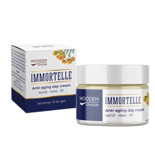 Дневен Регенериращ Крем За Лице IMMORTELLE & SUPER SEEDS от biobabycare.bg