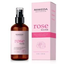 Розова вода MAKEDA Botanics балансира производството на себум от кожата oт biobabycare.bg
