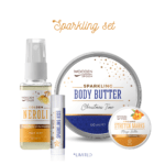 Sparkling Set - Най-обичаните зимни продукти за лице и тяло заедно. В една кутия с нежен зимен дизайн на специална цена oт biobabycare.bg