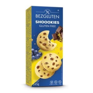 Бисквити с Шоколадови Парченца и Стафиди Без Глутен 165 гр. - Bezgluten 