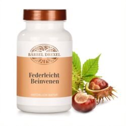 Хранителна Добавка Federleicht Beinvenen на немската компания Bärbel Drexel е натурален продукт спомагащ за нормалното кръвообращение и оптималното състояние на кръвоносните съдове oт biobabycare.bg