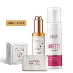 Omega Set е създаден, за да даде на кожата ви интензивна възстановяваща грижа oт biobabycare.bg
