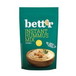 Био Микс За Хумус е на основата на брашно от печен нахут и ароматни подправки, а за приготвянето му нямаш нужда нито от електрически уреди oт biobabycare.bg