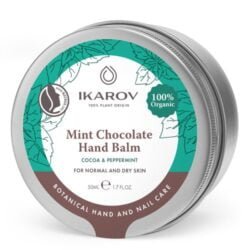 Балсам За Ръце Ментов Шоколад - Балсамът за ръце с органични масла от какао и мента създава защитна бариера, която задържа влагата в кожата oт biobabycare.bg