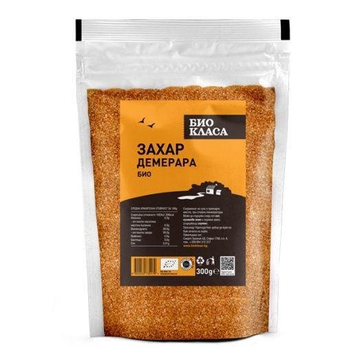 Био Захар Демерара - Това е най-чистият вариант на кафявата захар, получена от изсушен тръстиков сироп без допълнително рафиниране oт biobabycare.bg