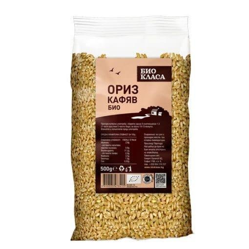 Био Ориз Кафяв е непреминал през обработка бял ориз. Именно в неговата запазена външна обвивка се съдържат полезни хранителни вещества, фибри oт biobabycare.bg