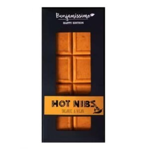 Био Веган Шоколад Hot Nibs 60 гр. Happy Edition - Benjamissimo