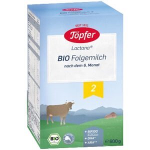 Lactana Bio 2 Адаптирано Мляко 6+ Месеца 600 гр. - Topfer