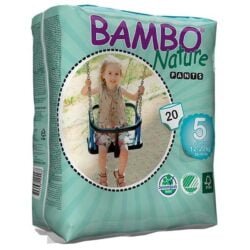 Тренировъчни Гащи 14+ Кг. - Тренировъчните гащички Bambo Nature Pants Junior са еко пелени за деца с тегло от 12 кг. до 20 кг. oт biobabycare.bg