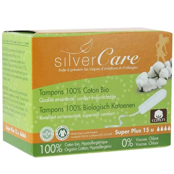 Органични Тампони Супер Плюс 100% хипоалергенни, предотвратяват риска от дразнене и алергии oт biobabycare.bg