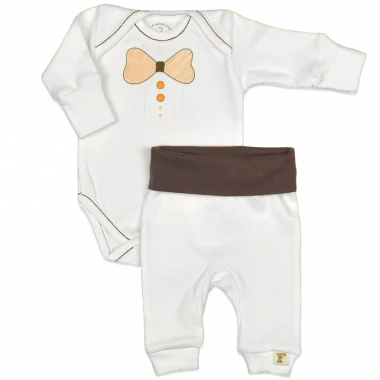 Начало 75 Сет бебешко боди с потури от 100% чист сертифициран органичен памук, не дразнят нежната бебешка кожа, безопасни са и не предизвикват алергии, обриви и зачервявания от biobabycare.bg