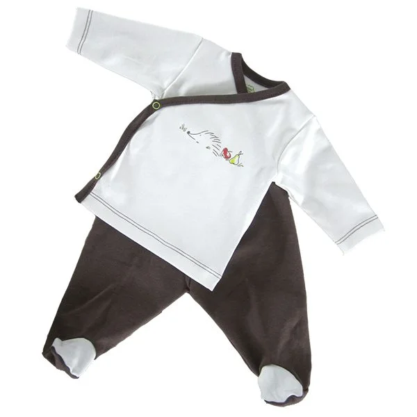 Начало 81 Сет камизолка и ританки от 100% чист сертифициран органичен памук, не дразнят нежната бебешка кожа от biobabycare.bg