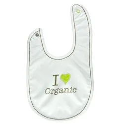 Бебешки лигавник от 100% чист сертифициран органичен памук, не дразнят нежната бебешка кожа от biobabycare.bg