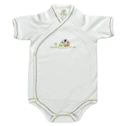 Био бебешко боди 100% органичен памук от biobabycare.bg