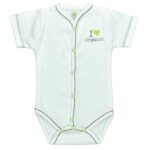 Био бебешко боди 100% органичен памук от biobabycare.bg