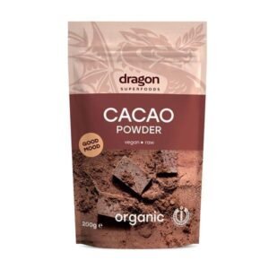Био Какао на Прах Сурово - Dragon Superfoods
