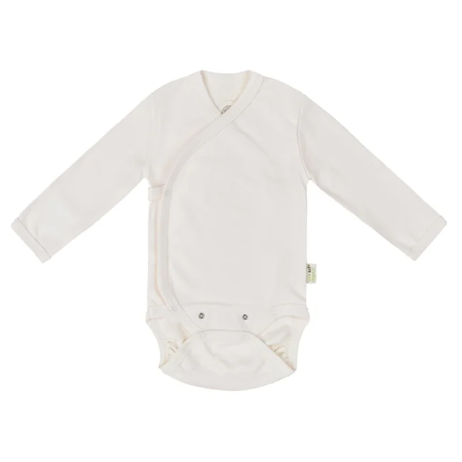 Бебешко Боди с Дълъг Ръкав от 100% Органичен Памук в Два Стила oт biobabycare.bg