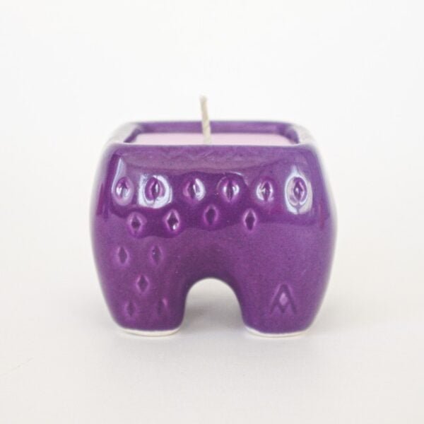 Свещ TEALIGHT - Подходящи за подобряване на настроението! Ръчно изработени керамични съдове за свещи, вдъхновени от култови неолитни предмети от преди 8000 години oт biobabycare.bg
