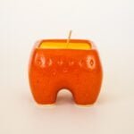 Свещ TEALIGHT - Подходящи за подобряване на настроението! Ръчно изработени керамични съдове за свещи, вдъхновени от култови неолитни предмети от преди 8000 години oт biobabycare.bg