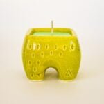 Свещ TEALIGHT - Подходящи за подобряване на настроението! Ръчно изработени керамични съдове за свещи, вдъхновени от култови неолитни предмети от преди 8000 години oт biobabycare.bg