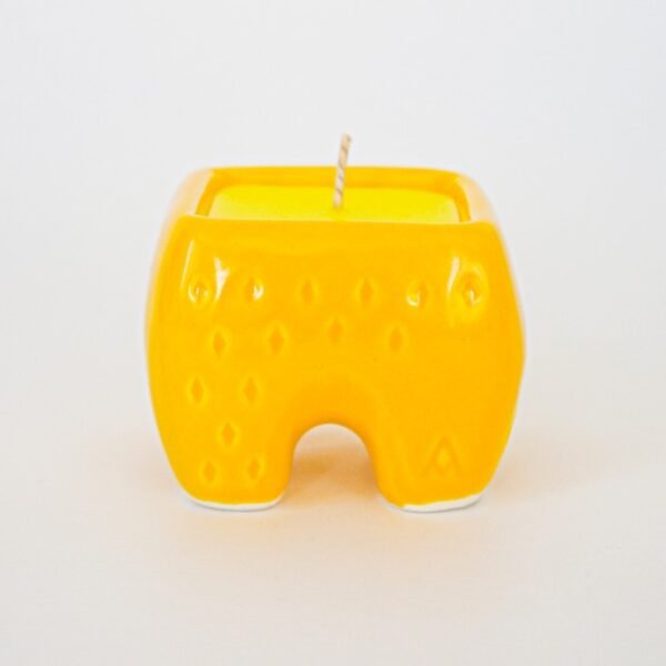 Свещ TEALIGHT - Подходящи за подобряване на настроението! Ръчно изработени керамични съдове за свещи, вдъхновени от култови неолитни предмети от преди 8000 години oт biobabycare.bg