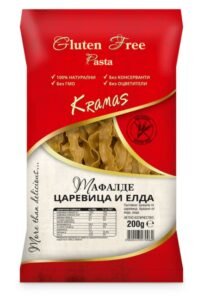 Безглутенова Дълга Паста от Царевица и Елда Мафалде 250 гр. - Kramas