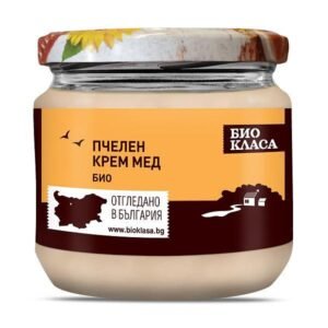 Био Пчелен Крем Мед 450 гр.  - Био Класа