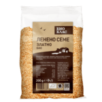 Био Семе Ленено Златно - По-светла разновидност на кафявото ленено семе с подобен хранителен състав – омега-3, фибри, лигнани oт biobabycare.bg