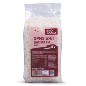 Био Ориз Бял Басмати 500 гр. - Био Класа