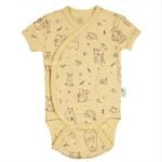 Бебешко Боди С Къси Ръкави - Всички продукти на Bio Baby са от 100% чист сертифициран органичен памук, не дразнят нежната бебешка кожа oт biobabycare.bg