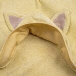 Бебешка Хавлийка С Лисиче - Нежна бебешка хавлия Bio Baby с апликация на лисиче, подходяща от първата баня на бебето до 48 месеца oт biobabycare.bg