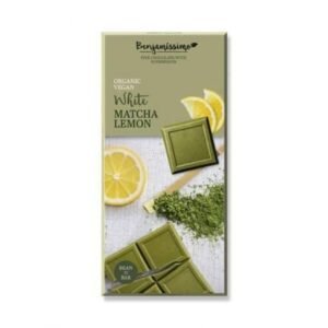 Био Шоколад Матча и Лимон (Бял) 70 гр. - Benjamissimo