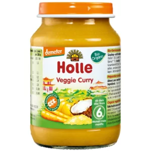 Деметер Пюре Зеленчуково Къри 190 гр. - Holle